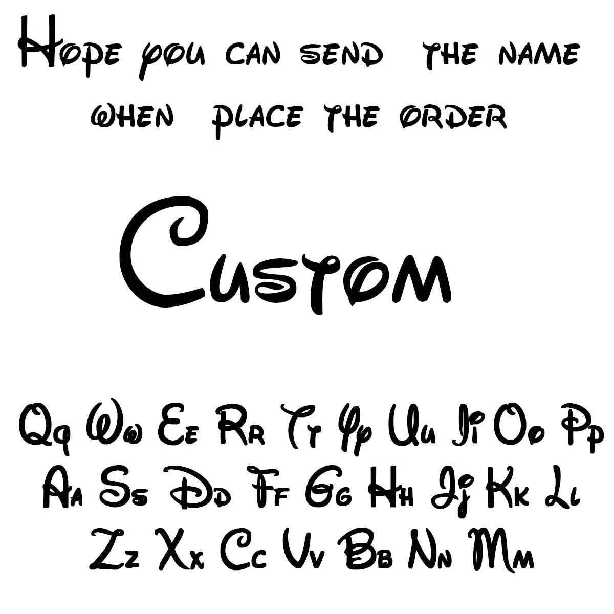 Personalized Name Fashion Keyring - Letter Nameplate Pendant