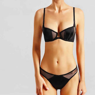 Front Buckle Push-Up Bra Set
