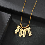 Personalized Children Name Necklace - Family Pendant - SHOPPERS' CASTLE