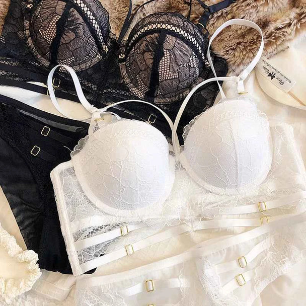 Classic Bandage Push-Up Bra Set