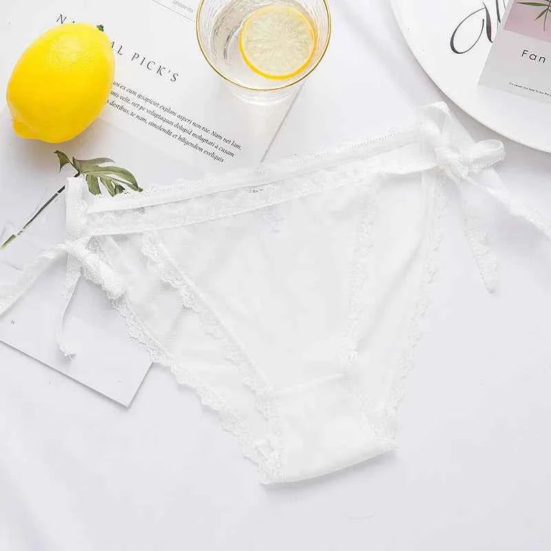 Ruffle Lace Seamless Briefs