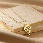 Custom Diamond Initial Letter Necklace - Wedding Jewelry