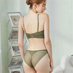 Ultra-Thin Hollow Bra Set