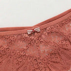 Hollow-Out Lace Low-Waist G-String