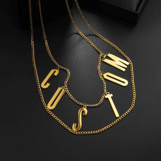 Personalized Name 2 Layer Waist Chain - Sexy Body Chain
