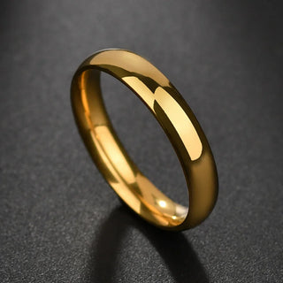 Personalized Sphere Glossy Ring - Stainless Steel - SHOPPERS' CASTLE