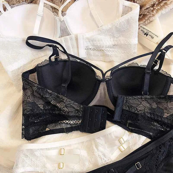 Classic Bandage Push-Up Bra Set