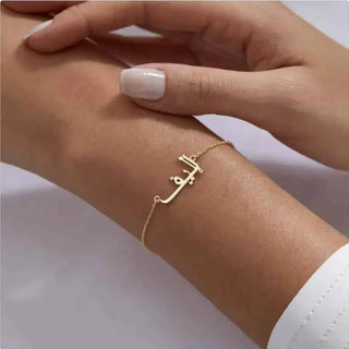 Custom Arabic Name Pendant Bracelet - Islamic Jewelry