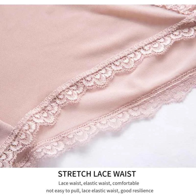 Ruffle Lace Seamless Briefs
