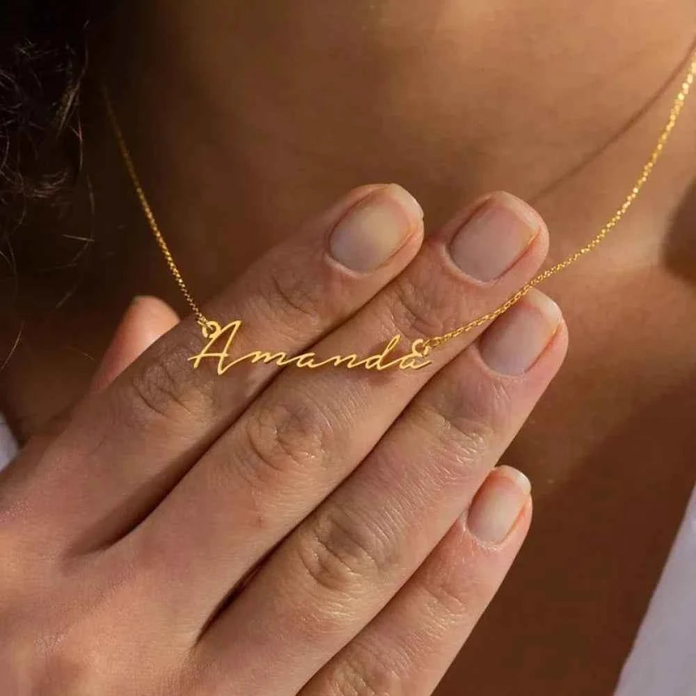 Minimalist Dainty Name Necklace - Delicate Personalized Jewelry