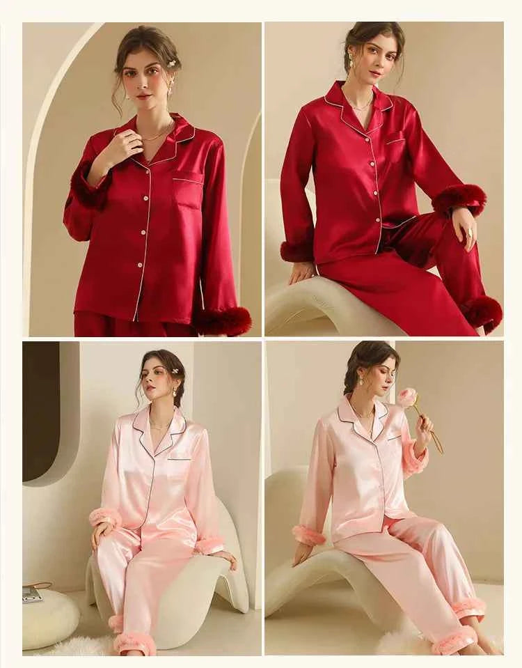 Bridal Wedding Pajama Set - SHOPPERS' CASTLE
