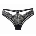 Lace-Up Double Lace Briefs - SHOPPERS' CASTLE