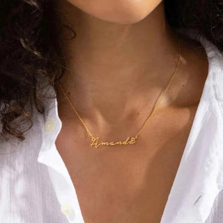 Minimalist Dainty Name Necklace - Delicate Personalized Jewelry