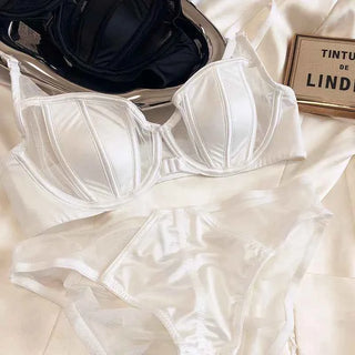 Front Buckle Push-Up Bra Set
