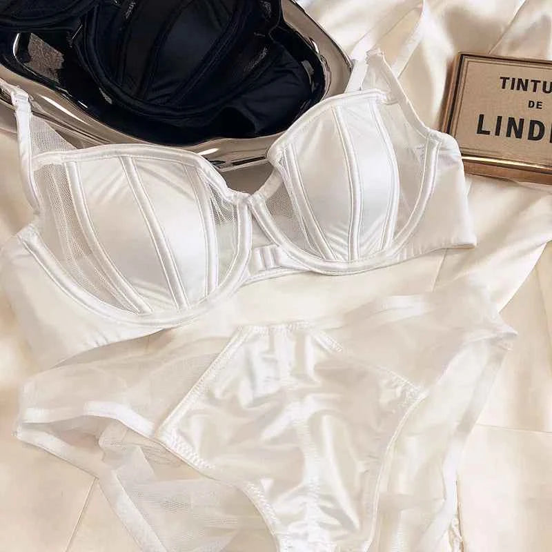 Front Buckle Push-Up Bra Set
