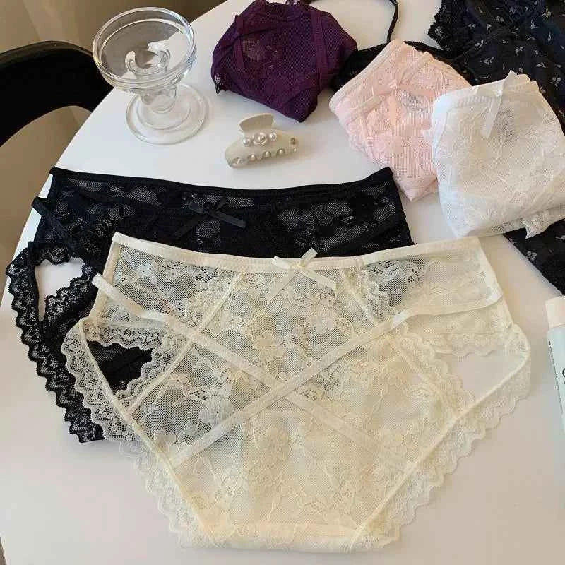 Full Floral Embroidered Briefs